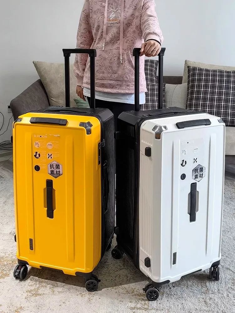 Carrier 28-inch Large Size Luggage 30/32/36/50 inch Explosion-proof Five Wheels  Brake Travel Suitcase Thickened PC Material