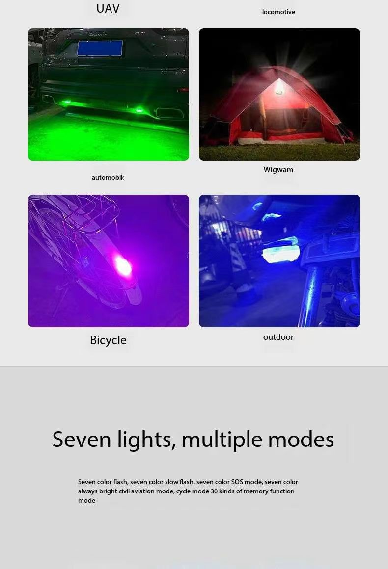 Led Aircraft Strobe Lights For Car & Motor Cycle