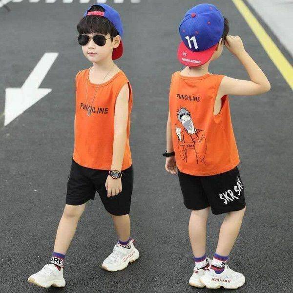 Boy Fashion Summer Dress Set Bangladesh - Original Imported Lightweight Kids Outfit