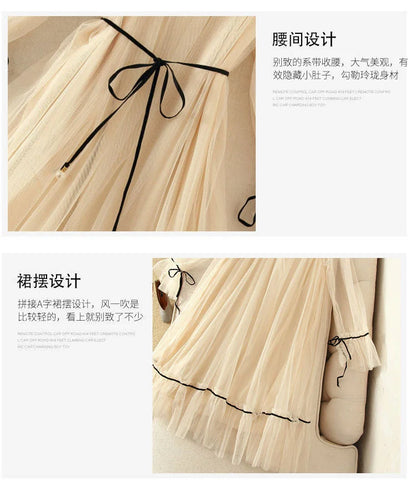 Women Dresses 2021 Lace Mesh Dress Dress Dress Style Women's Clothing Vestido De Mujer Femme Robe