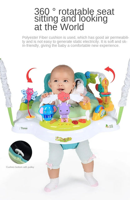 LazyChild Baby Bouncing Chair Bouncing Swing Chair Baby Jumping Chair Baby Fitness Frame Enhance Leg Strength 2023 New