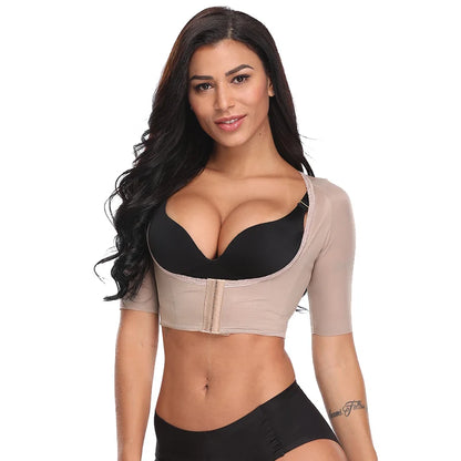 Women Upper Arm Shaper Post Surgical Slimmer Compression Sleeves Slimming Vest Humpback Posture Corrector Tank Tops Shapewear