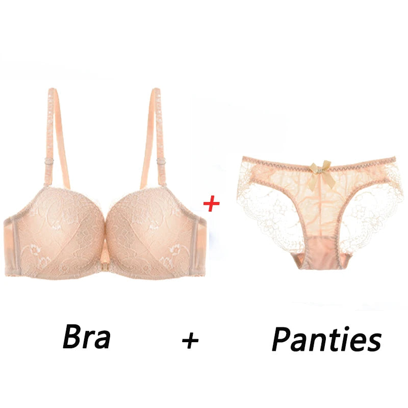 Elovegirl Front Bra Closure Bras For Woman Push Up Lingerie Wireless Bra Seamless Femme Comfort Women's Underwear Brassiere