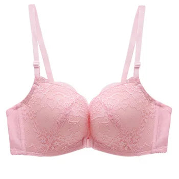 Elovegirl Front Bra Closure Bras For Woman Push Up Lingerie Wireless Bra Seamless Femme Comfort Women's Underwear Brassiere