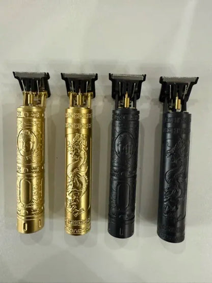 Electric Rechargeable USB Dragon Phoenix Buddha Head Hair Trimmer for Household & Outdoor Use