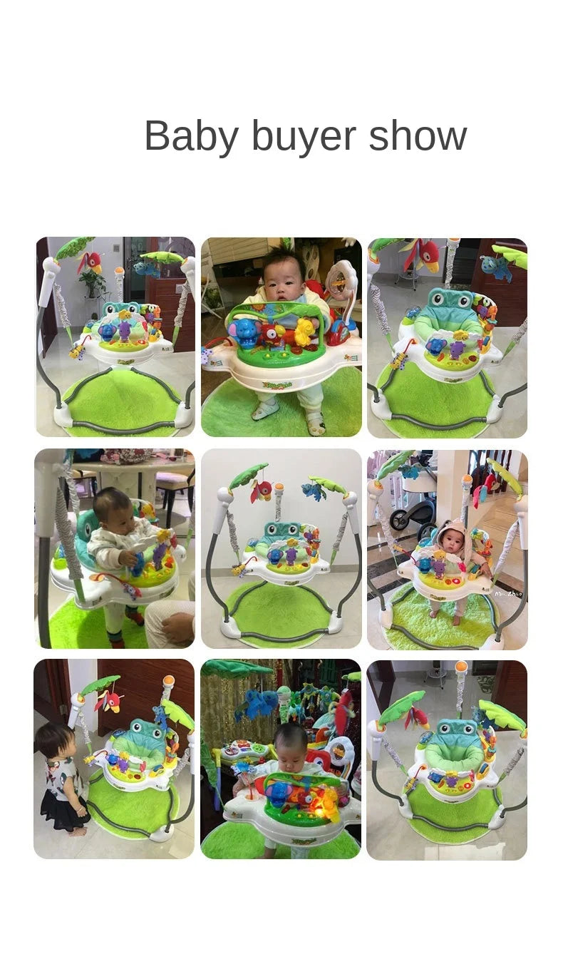 LazyChild Baby Bouncing Chair Bouncing Swing Chair Baby Jumping Chair Baby Fitness Frame Enhance Leg Strength 2023 New