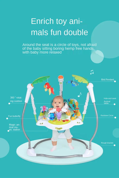 LazyChild Baby Bouncing Chair Bouncing Swing Chair Baby Jumping Chair Baby Fitness Frame Enhance Leg Strength 2023 New
