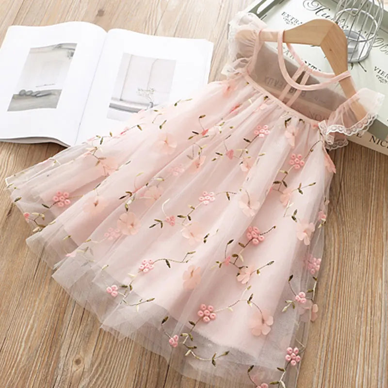 Princess Girls Dress Baby Girls Clothes Children Clothing Summer Party tutu Kids Dresses for Girls Toddler Girls Casual Dress