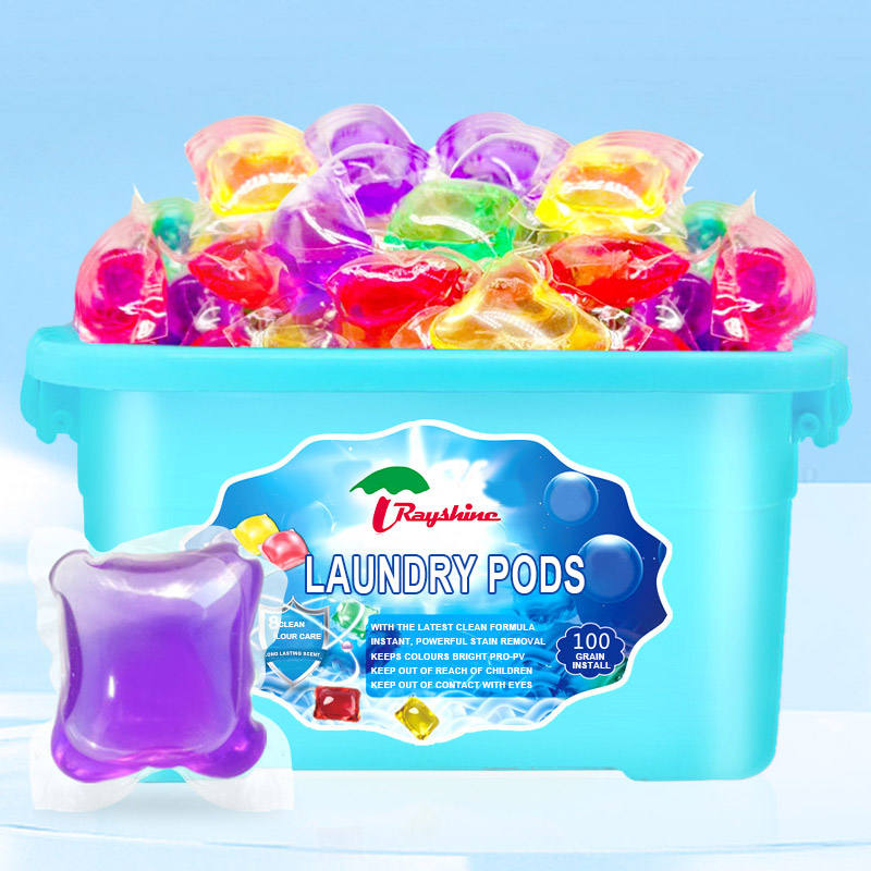 Laundry (100 pcs) Gel Beads Concentrated Long-Lasting Fragrance