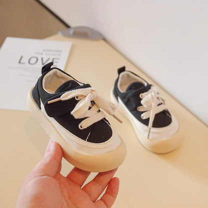 2022 Children's Canvas Shoes 1-12 Years Old Spring and Summer Boys Shoes Girls Baby Factory Custom Sports Shoes