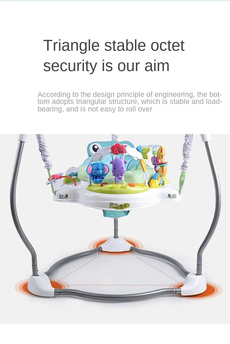 LazyChild Baby Bouncing Chair Bouncing Swing Chair Baby Jumping Chair Baby Fitness Frame Enhance Leg Strength 2023 New