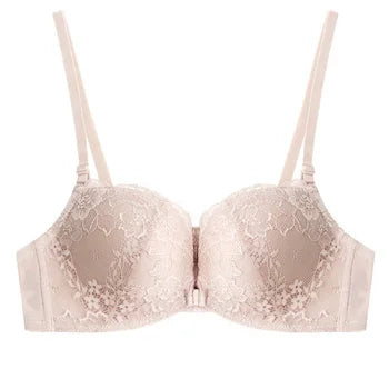 Elovegirl Front Bra Closure Bras For Woman Push Up Lingerie Wireless Bra Seamless Femme Comfort Women's Underwear Brassiere