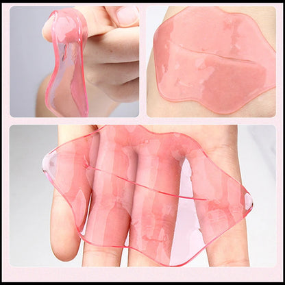 5pc Crystal Collagen Lip Plumper Mask Honey Essence Lip Mask Pads Moisture Anti Aging Wrinkle Patch Gel Scrub Lips Care Enhancer