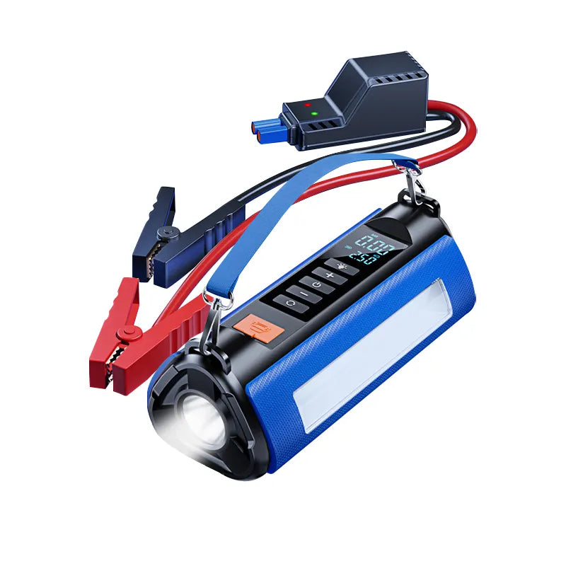 Portable Jump Starter With Air Compressor Power Bank