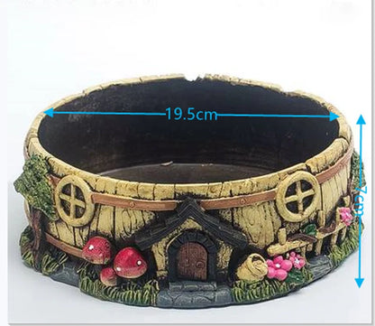 Succulent Plants Flower Pot, Creative Flowerpot, Hollow Shape, Floral Flower Pot, Crafts, Desktop Ornaments, Planter Decor