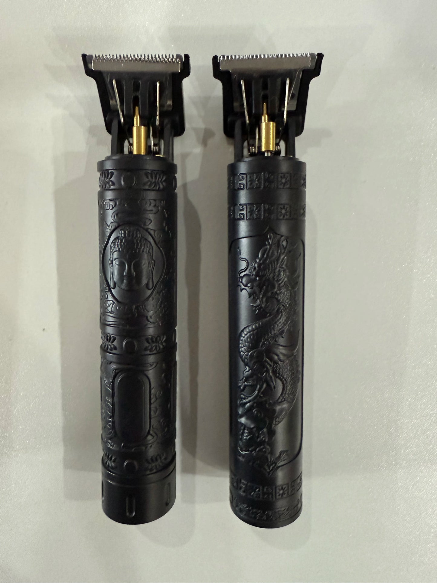 Electric Rechargeable USB Dragon Phoenix Buddha Head Hair Trimmer for Household & Outdoor Use