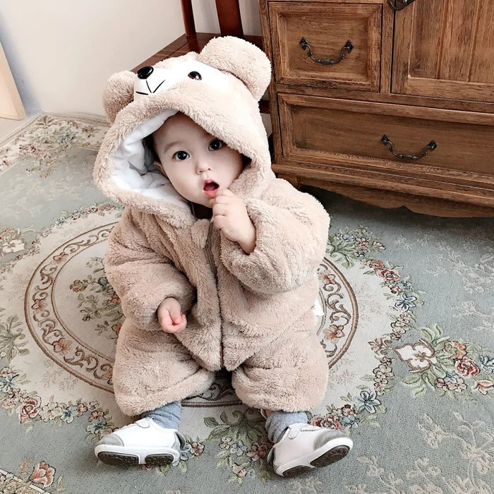 New  Baby  Romper Infant  Jumpsuit   Clothes  Newborn  Girls Boys  Overalls Winter  Autumn 21-00