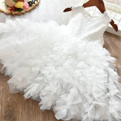 Princess Girls Dress Baby Girls Clothes Children Clothing Summer Party tutu Kids Dresses for Girls Toddler Girls Casual Dress