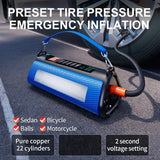 Portable Jump Starter With Air Compressor Power Bank