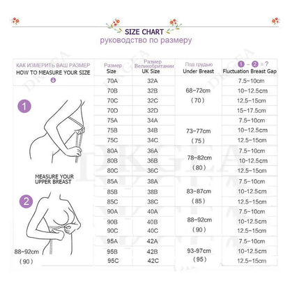 Elovegirl Front Bra Closure Bras For Woman Push Up Lingerie Wireless Bra Seamless Femme Comfort Women's Underwear Brassiere