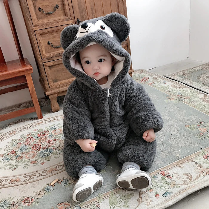 New  Baby  Romper Infant  Jumpsuit   Clothes  Newborn  Girls Boys  Overalls Winter  Autumn 21-00