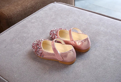 KushyShoo 2021 Spring New Children Shoes Girls Princess Shoes Glitter Children Baby Dance Shoes Casual Toddler Girl Sandals