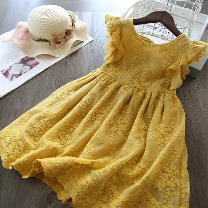 Princess Girls Dress Baby Girls Clothes Children Clothing Summer Party tutu Kids Dresses for Girls Toddler Girls Casual Dress
