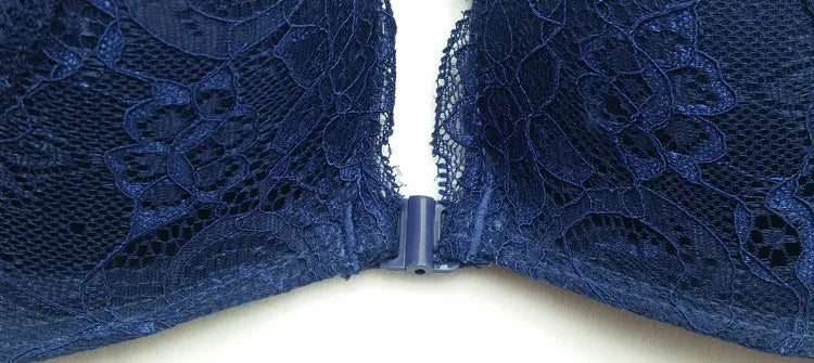 Elovegirl Front Bra Closure Bras For Woman Push Up Lingerie Wireless Bra Seamless Femme Comfort Women's Underwear Brassiere