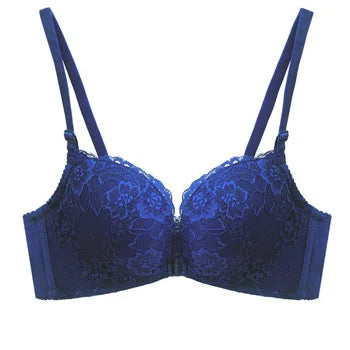 Elovegirl Front Bra Closure Bras For Woman Push Up Lingerie Wireless Bra Seamless Femme Comfort Women's Underwear Brassiere
