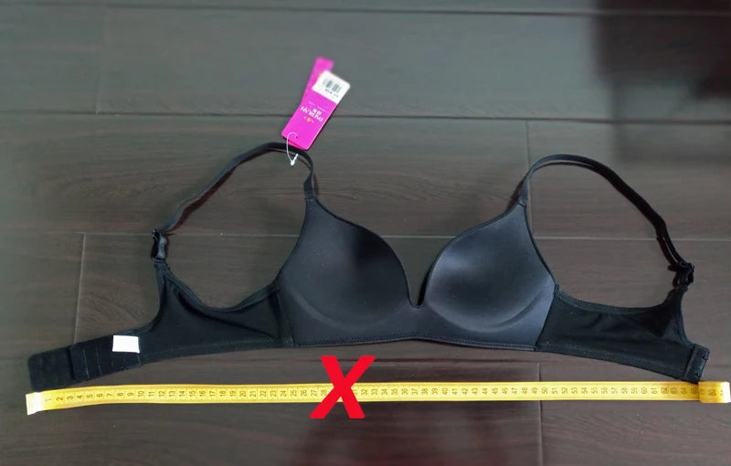 Underwear Women Bra Front Buckle Backless Butterfly Decoration Sexy Push Up Bras Adjustable Straps Bralette Lingerie Suit