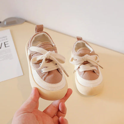 2022 Children's Canvas Shoes 1-12 Years Old Spring and Summer Boys Shoes Girls Baby Factory Custom Sports Shoes