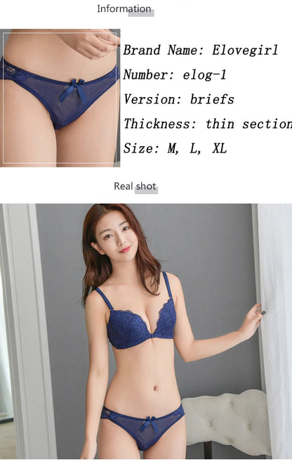 Elovegirl Front Bra Closure Bras For Woman Push Up Lingerie Wireless Bra Seamless Femme Comfort Women's Underwear Brassiere