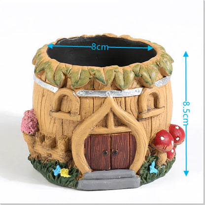 Succulent Plants Flower Pot, Creative Flowerpot, Hollow Shape, Floral Flower Pot, Crafts, Desktop Ornaments, Planter Decor