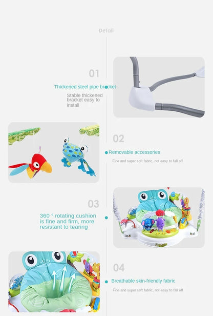 LazyChild Baby Bouncing Chair Bouncing Swing Chair Baby Jumping Chair Baby Fitness Frame Enhance Leg Strength 2023 New