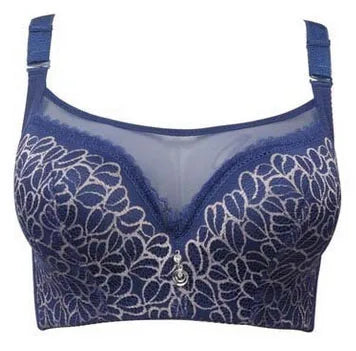 Spring women full lace bra two-piece cups give structure&shape,cure-contouring seams balance structurre security cotton bh C3312