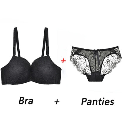 Elovegirl Front Bra Closure Bras For Woman Push Up Lingerie Wireless Bra Seamless Femme Comfort Women's Underwear Brassiere