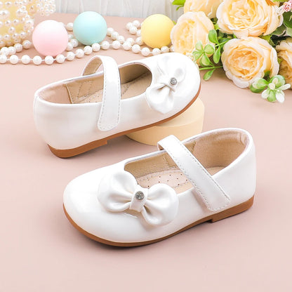 Kids shoes Girls Bow Princess Outdoor Cute Fashion Flat Sandals Toddler Unheeled Soft TPRsole Baby Beach Shoes baby shoes Ballet