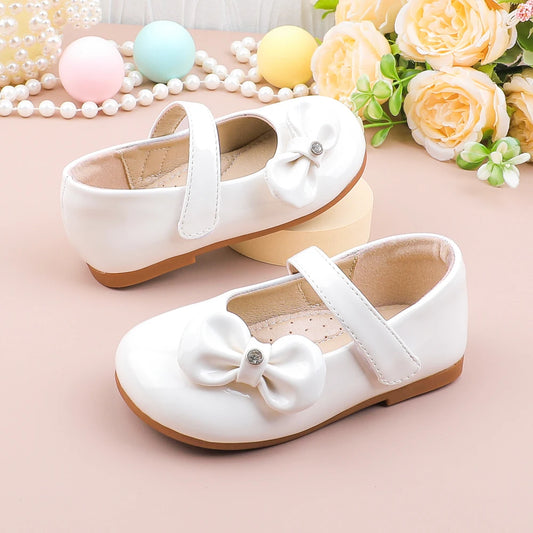 Kids shoes Girls Bow Princess Outdoor Cute Fashion Flat Sandals Toddler Unheeled Soft TPRsole Baby Beach Shoes baby shoes Ballet