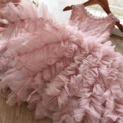 Princess Girls Dress Baby Girls Clothes Children Clothing Summer Party tutu Kids Dresses for Girls Toddler Girls Casual Dress