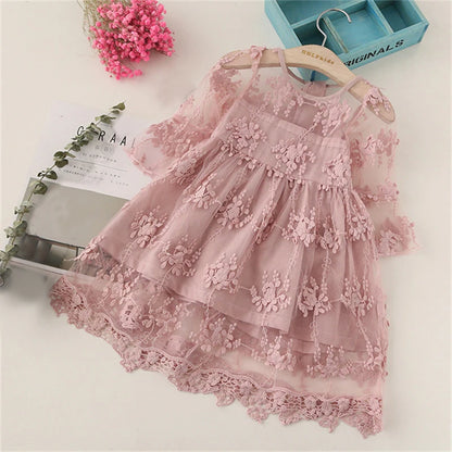 Princess Girls Dress Baby Girls Clothes Children Clothing Summer Party tutu Kids Dresses for Girls Toddler Girls Casual Dress