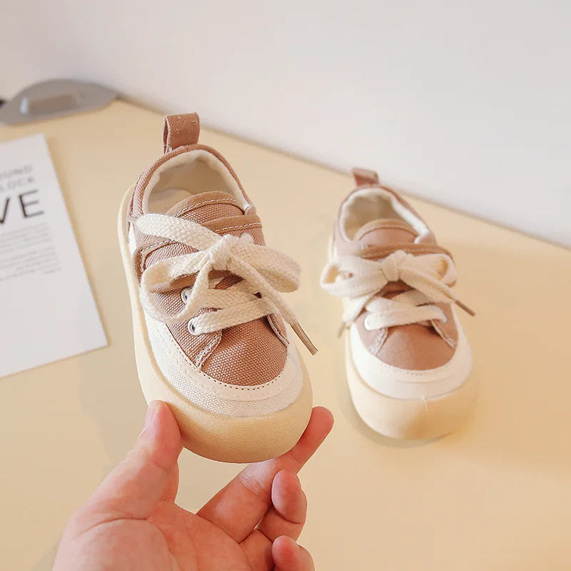 2022 Children's Canvas Shoes 1-12 Years Old Spring and Summer Boys Shoes Girls Baby Factory Custom Sports Shoes