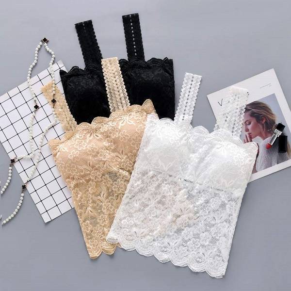 Beautiful Back Wrap Chest Belt Chest Pad Base Anti-running Light Women's Suit Camisole Underwear (Available)