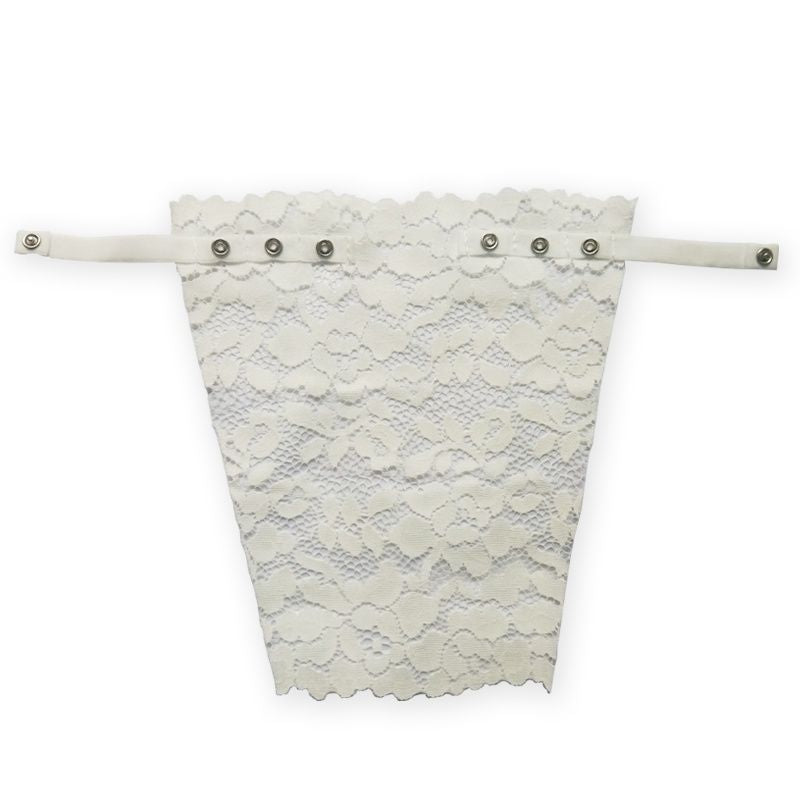 Breathable Bustier Lace ladies no trace exquisite short sexy strapless invisible bra (Available)