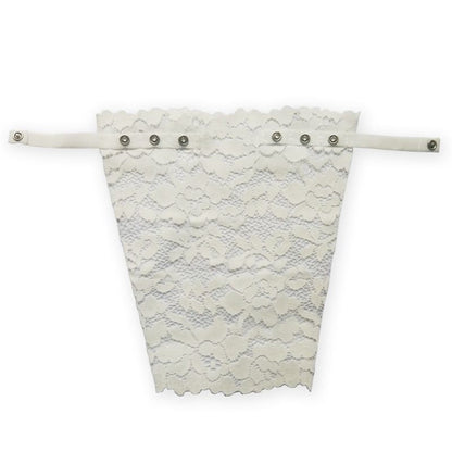 Breathable Bustier Lace ladies no trace exquisite short sexy strapless invisible bra (Available)