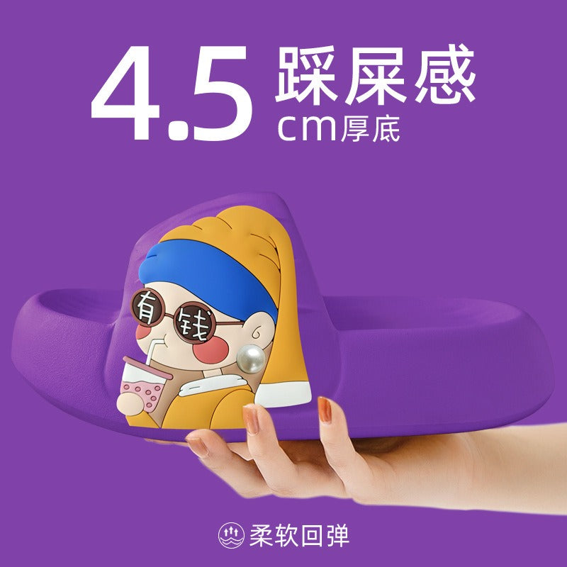 Cute slippers for women in summer for outdoor and indoor use (Available)