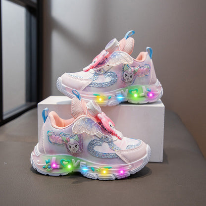 New Led Light Kids Shoes Student  (Available)