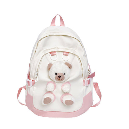Children's Backpack Casual Patchwork Waterproof
