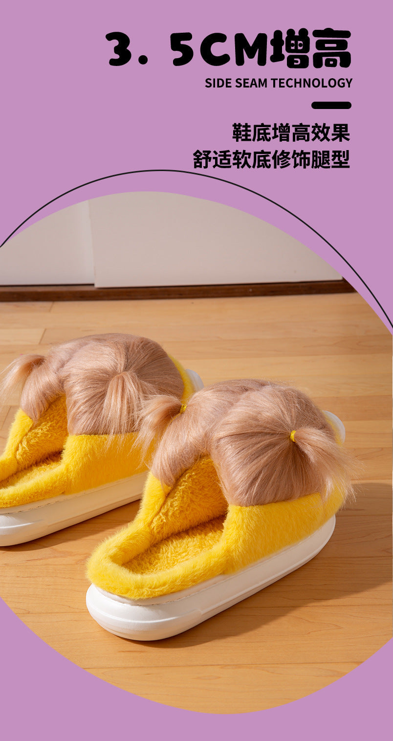 Carto0n cotton slippers for women  (Available)