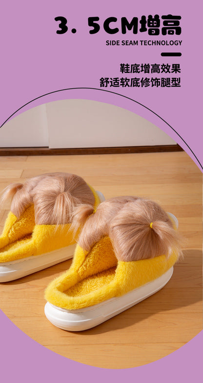 Carto0n cotton slippers for women  (Available)