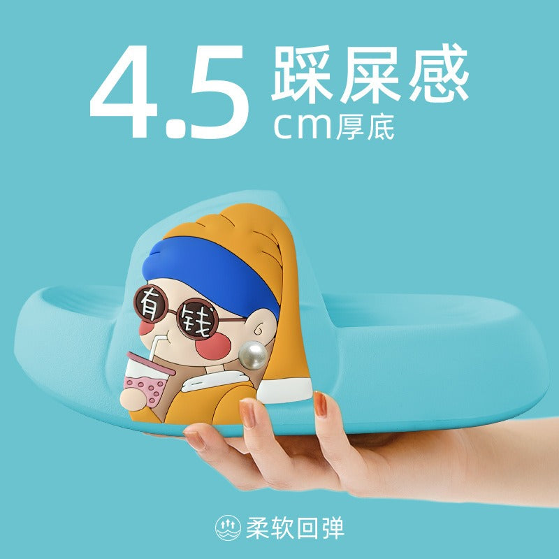 Cute slippers for women in summer for outdoor and indoor use (Available)